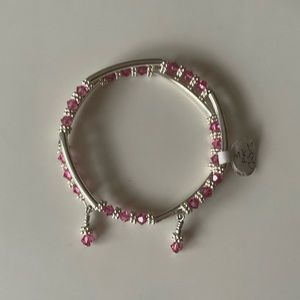 Circle of Hope Breast Cancer Bracelet - 3PK CRYS 🌸